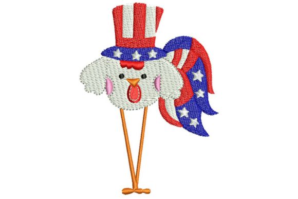 4th July Roosters 02: A Craft Fair Review from an Embroidery Designer
