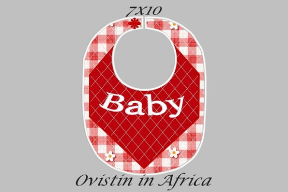 Baby Red Gingham Adorable Baby Bib Small: A Seller's Review