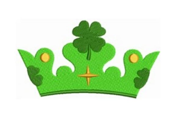 Clover Crown: A St. Patrick's Day Embroidery Design Worth Your Thread