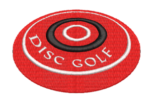 Disc Golf Disc: A Craft Fair Embroidery Review