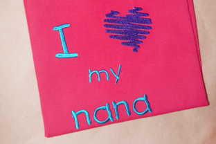 I Heart My Nana – A Seasonal Embroidery Designer's Review