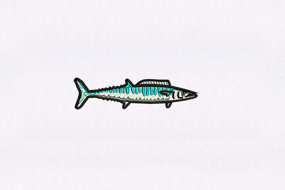Seafood Wahoo Fish Embroidery Design Review