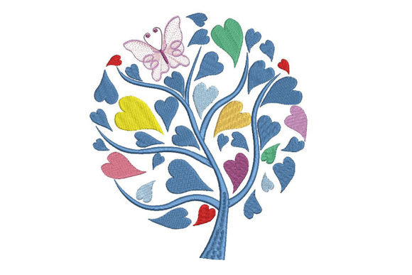 Tree with Heart Leaves: A Designer's Review for Handmade Gifts