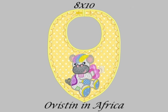 Yellow Baby Hippo Bib: A Designer's Review for Boutique Apparel